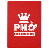 Pho King Delicious Klembord (Achterkant)