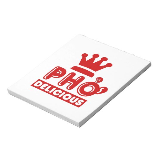 Pho King Delicious Notitieblok (Linkerzijde)