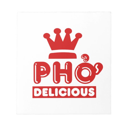 Pho King Delicious Notitieblok (Voorkant)