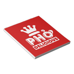Pho King Delicious Notitieblok