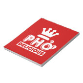 Pho King Delicious Notitieblok (Linkerzijde)