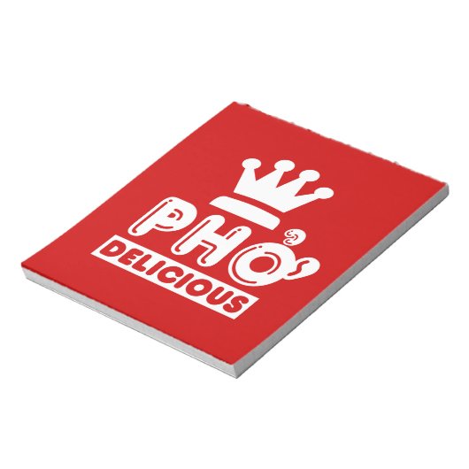 Pho King Delicious Notitieblok (Linkerzijde)