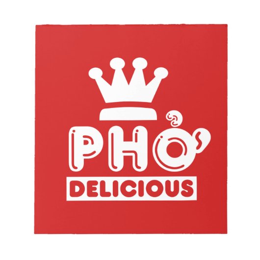 Pho King Delicious Notitieblok (Voorkant)