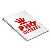Pho King Delicious Notitieboek (Rechterzijde)
