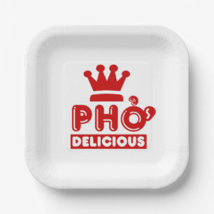 Pho King Delicious Papieren Bordje