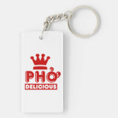 Pho King Delicious Sleutelhanger (achterkant)