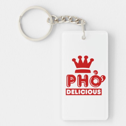 Pho King Delicious Sleutelhanger (Voorkant)