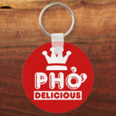 Pho King Delicious Sleutelhanger (Voorkant)