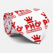 Pho King Delicious Stropdas (Opgerold)
