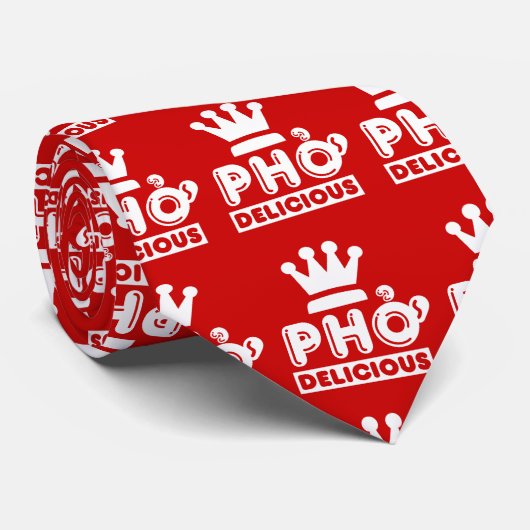 Pho King Delicious Stropdas (Opgerold)