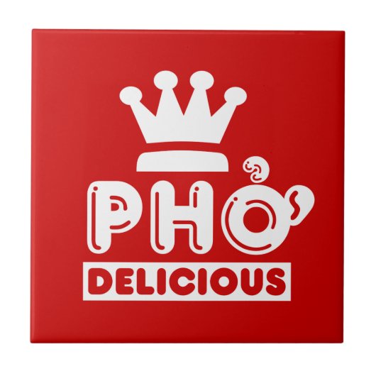Pho King Delicious Tegeltje (Voorkant)