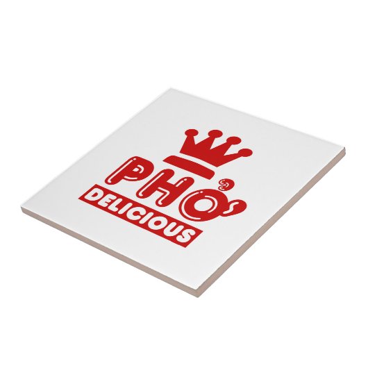 Pho King Delicious Tegeltje (Zijkant)