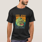 Pho King Food Pun Iguana Pho Bowl Asian Noodle So T-shirt (Voorkant)