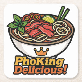 Pho king heerlijk! kartonnen onderzetters
