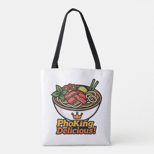 Pho king heerlijk! tote bag (Achterkant)
