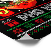 Pho Kit Apparel Lelijke Kerst Pyjama's Matching Fa Poster (Hoek)