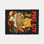 Pho Kit Mariners Cat Funny Meme  Fleece Deken (Voorkant (Horizontaal))