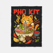 Pho Kit Mariners Kat Grappige Meme Fleece Deken (Voorkant)