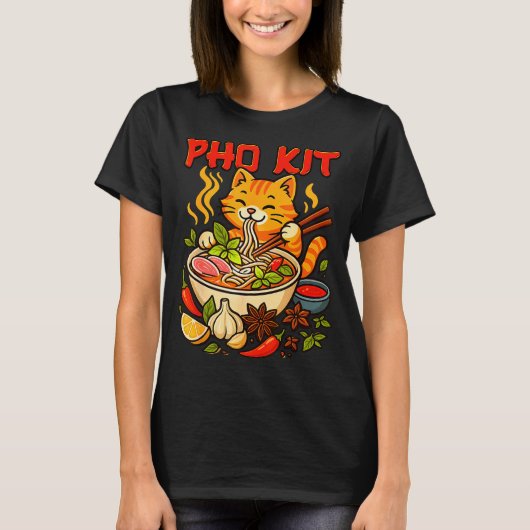 Pho Kit Mariners Kat Grappige Meme  T-shirt (Voorkant)