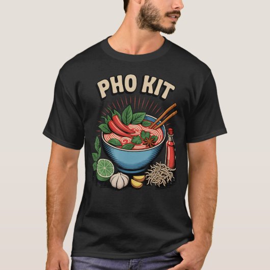 Pho Kit Soep T-shirt (Voorkant)