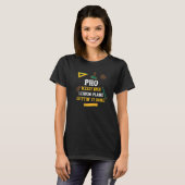 Pho Messy Bun Lesson Plans  Teacher Humor Professo T-shirt (Voorkant volledig)
