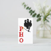 PHO : ninja noedles Visitekaartje (Staand voorkant)