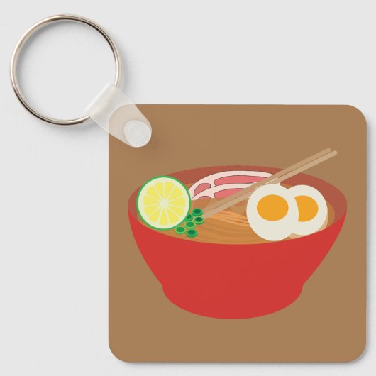 Pho Noedels Sleutelhanger (Voorkant)