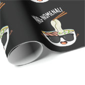 Pho-nomenal Funny Pho Soup Pun Dark BG Cadeaupapier (Rol Hoek)