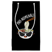 Pho-nomenal Funny Pho Soup Pun Dark BG Klein Cadeauzakje (Voorkant)