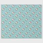 Pho Noodle Bowl Vietnam soep knuppels Cadeaupapier (Vlak)