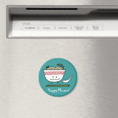 Pho Noodle Bowl Vietnam soep knuppels Magneet (Insitu (Vaatwasser))