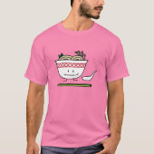 Pho Noodle Bowl Vietnam soep knuppels T-shirt (Voorkant)