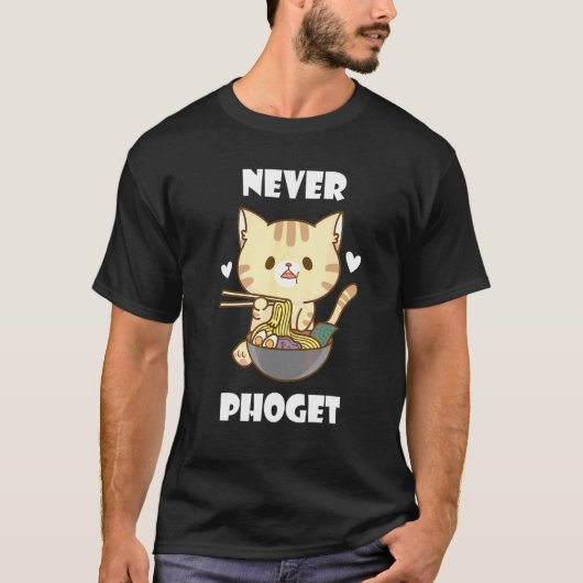 Pho Nooit Kat Vietnamese Noedelsoep Pho Kom Pho T-shirt (Voorkant)