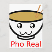 Pho Real Briefkaart (Voorkant)