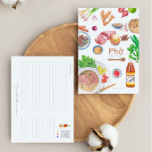 Pho Recipe Briefkaart