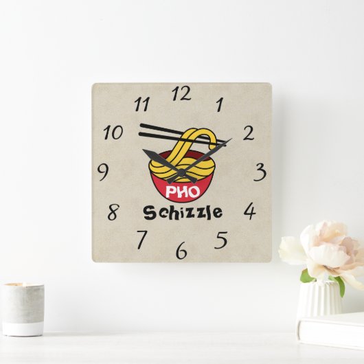 PHO Schizzle Wall klok (Huis)