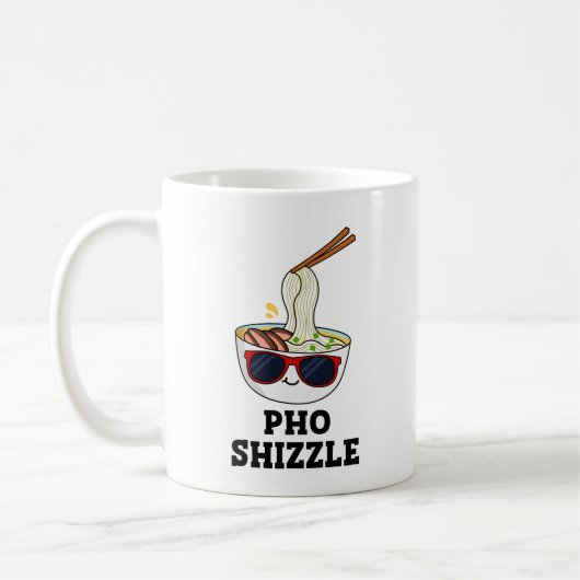 Pho Shizzle Funny Noodle Koffiemok (Links)