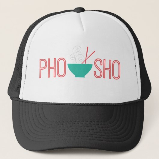 Pho Sho Vietnamese noedelsoep Trucker Pet (Voorkant)