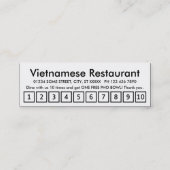 pho . trouwerekaart klantenkaartje (Achterkant)