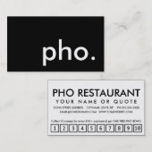 pho . trouwerekaart klantenkaartje (Voorkant / Achterkant)