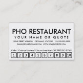 pho . trouwerekaart klantenkaartje (Achterkant)