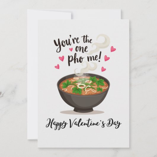 Pho Valentijnsdag Kaart (Voorkant)