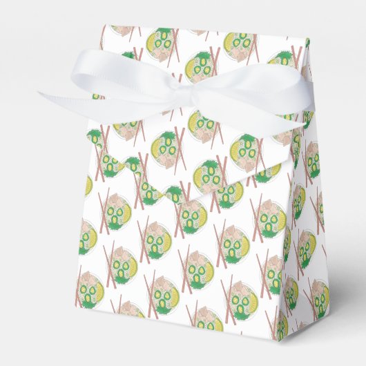 PHO Vietnamese Food Chicken Noodle Soup Chopsticks Bedankdoosjes (Voorkant Zijde)