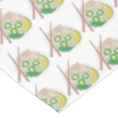 PHO Vietnamese Food Chicken Noodle Soup Chopsticks Tafelkleed (Gekanteld)