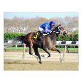 Phocea met Irad Ortiz Jr. Foto Afdruk (Voorkant)