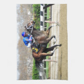 Phocea met Irad Ortiz Jr. Theedoek (Verticaal)