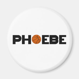 Phoebe Basketball Magneet