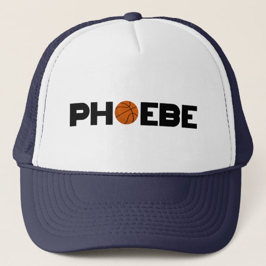 Phoebe Basketball Trucker Pet (Voorkant)