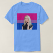 Phoebe Bridgers Biseksueel Pride Vlag T-shirt (Design voorkant)