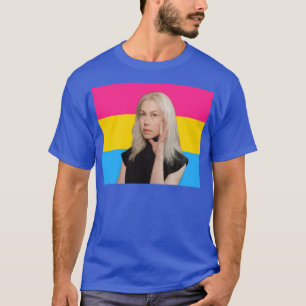 Phoebe Bridgers Pansexual Pride Vlag T-shirt